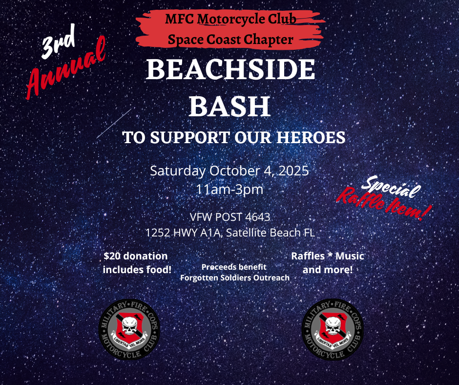 3rd Annual MFC Space Coast Beachside Bash