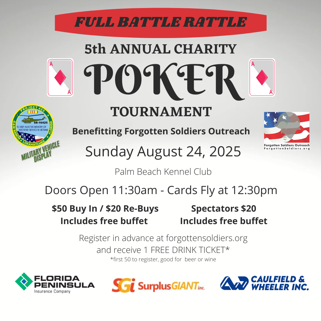 5th Annual Full Battle Rattle Poker Tournament